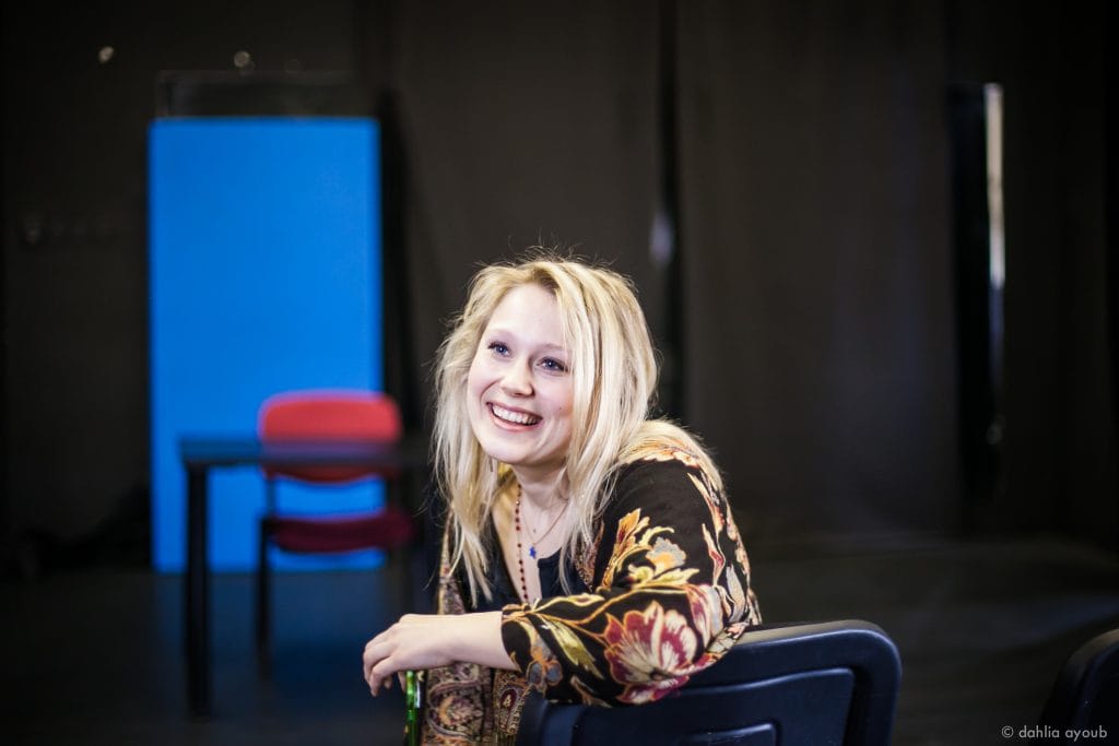 Acting student at Prague Film School