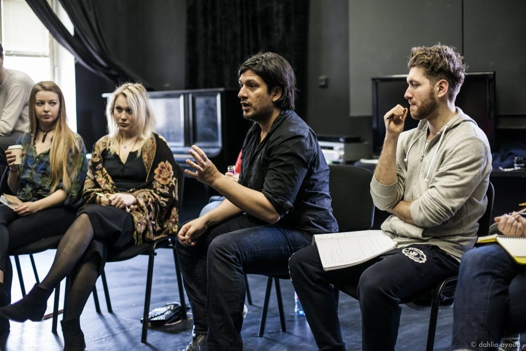 Masterclass in acting at Prague Film School